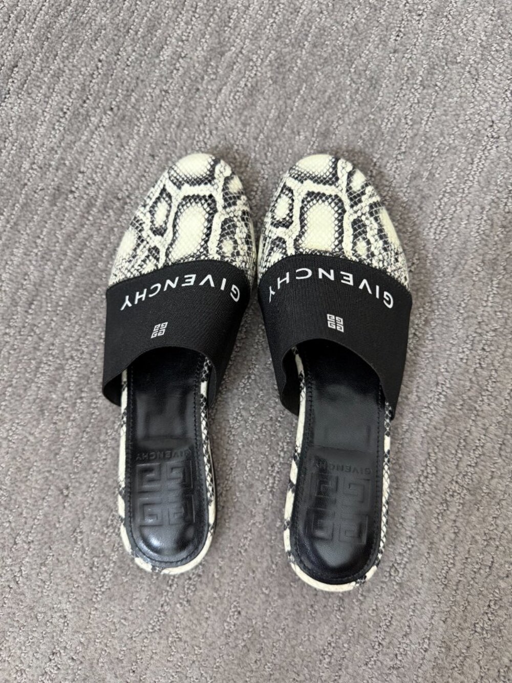 Givenchy Python Bedford Mules, Size 36 - Picture 4 of 8